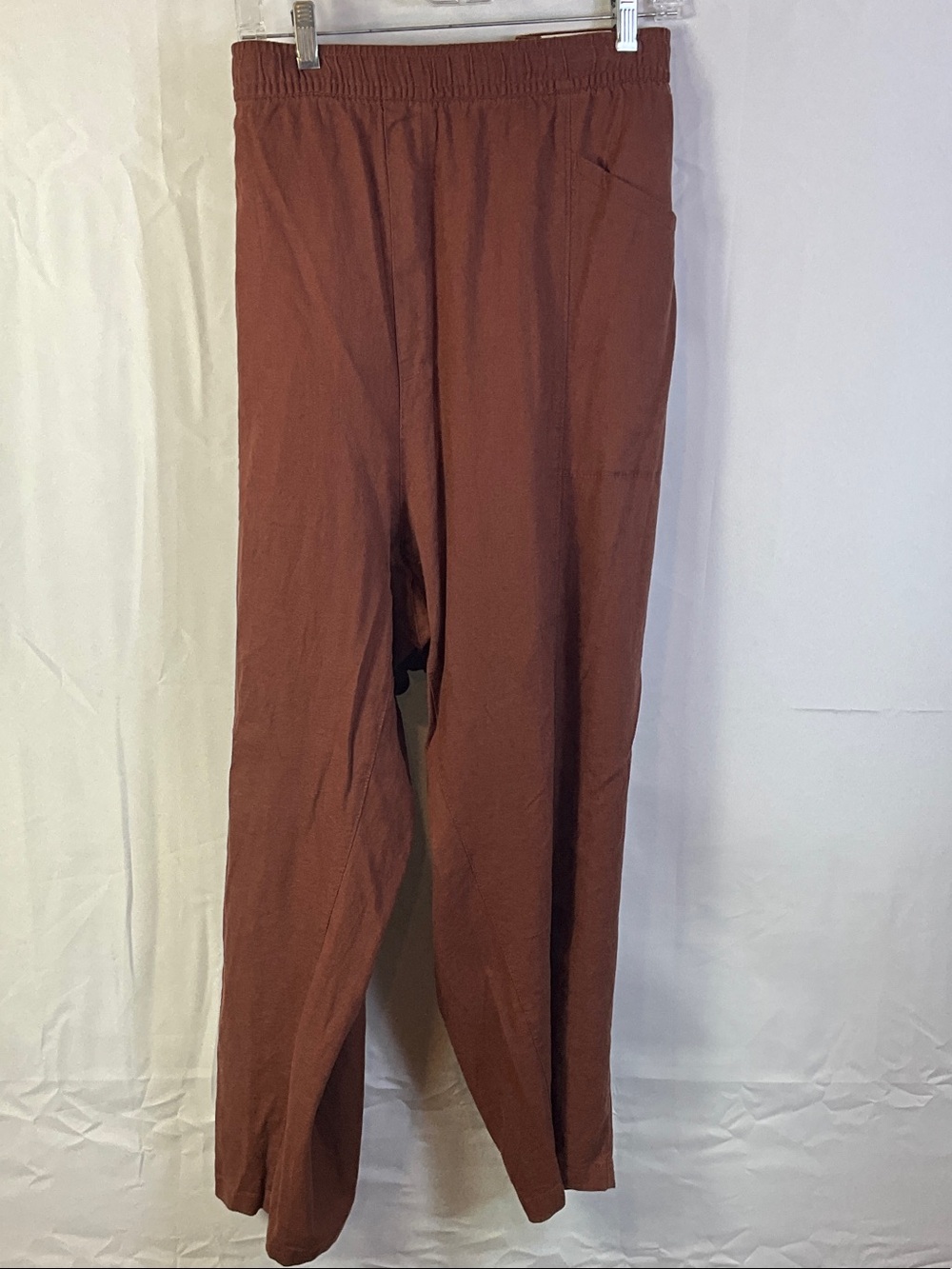 Old Navy Linen High-Rise Drawstring Cropped Pants with Pockets Size 4X